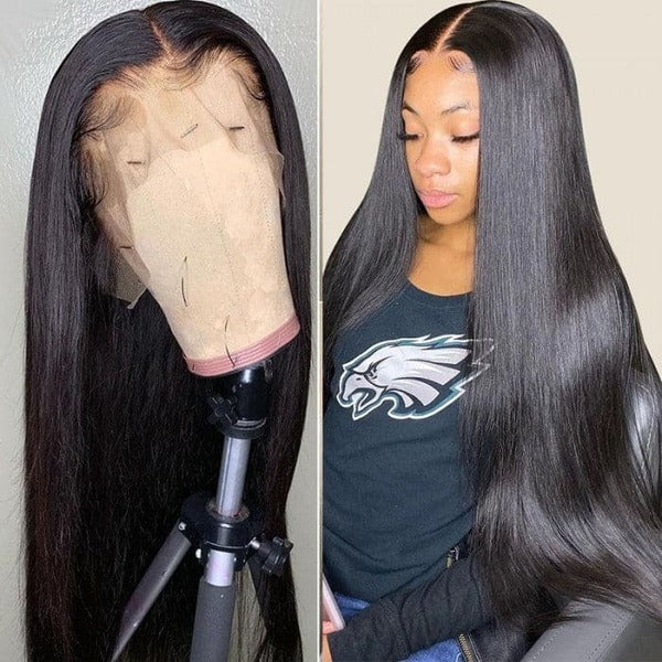 Idoli Brazilian Straight Hair Wig 13x4 Lace Front Wig