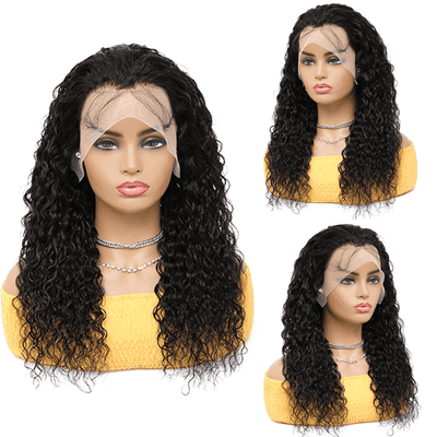 Idoli Water Wave Wig 13x4 Lace Front Wig Brazilian Human Hair Wigs