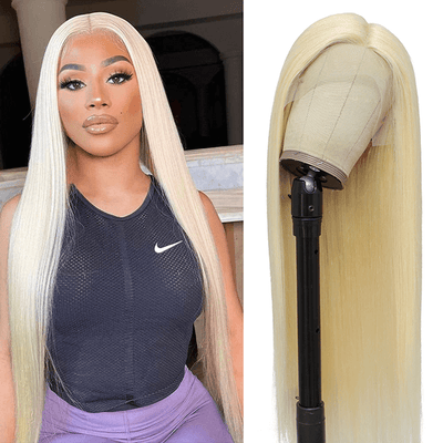 613 Straight Hair Lace Part Wig T Part Lace Front Wig Brazilian Hair Wigs - Idoli Hair