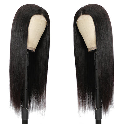 Idoli Brazilian Straight Hair Wig 4x4 Lace Closure Wig Human Hair Wigs