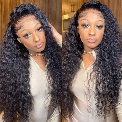 Natural Hairline Best Human Hair Wig 5x5 Lace Closure Wig Water Wave Wig