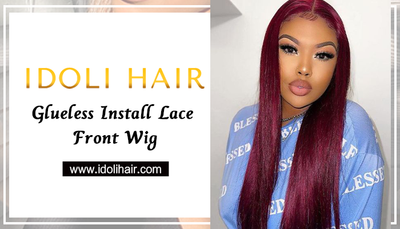 Glueless Install Lace Front Wig