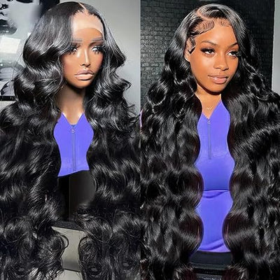 Idoli Hair 13x4 Super Full Lace Front Body Wave Wigs Pre Plucked Melted Match All Skin Color