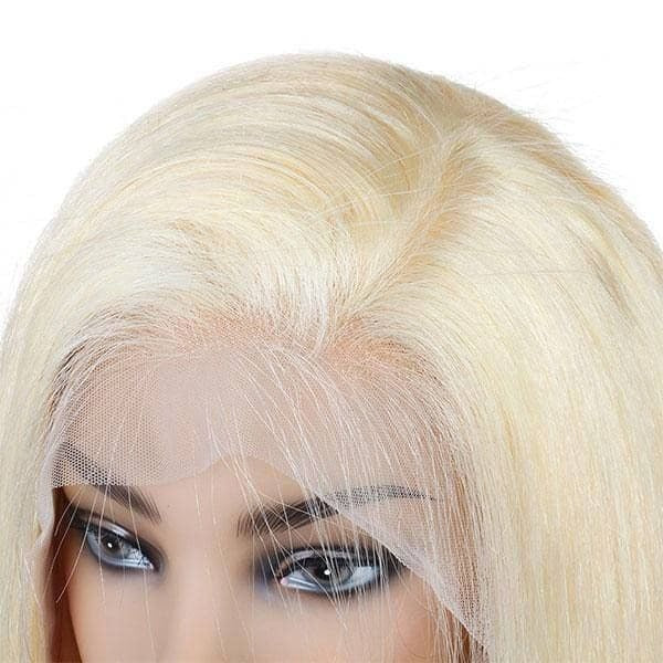 613 Blonde Wig Brazilian Straight Hair Wig 13x4 Lace Front Wig