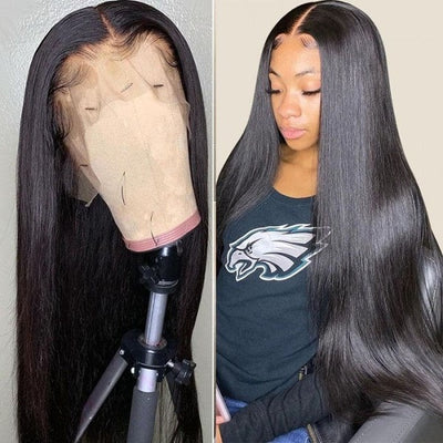 Idoli Brazilian Straight Hair Wig 13x4 Lace Front Wig