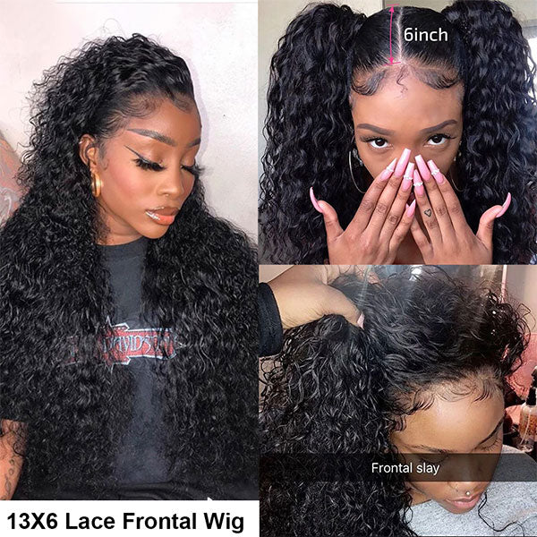 Idoli Brazilian Curly Wig 13x6 Lace Front Wig