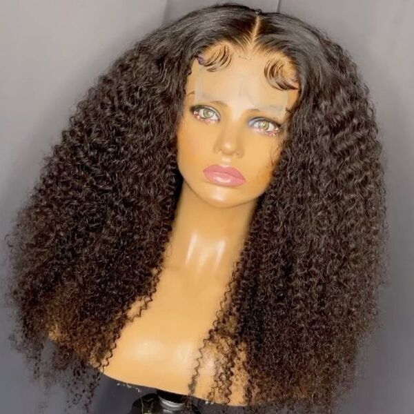 Idoli Curly Wig 4x4 Lace Closure Wig Brazilian Curly Hair Wigs