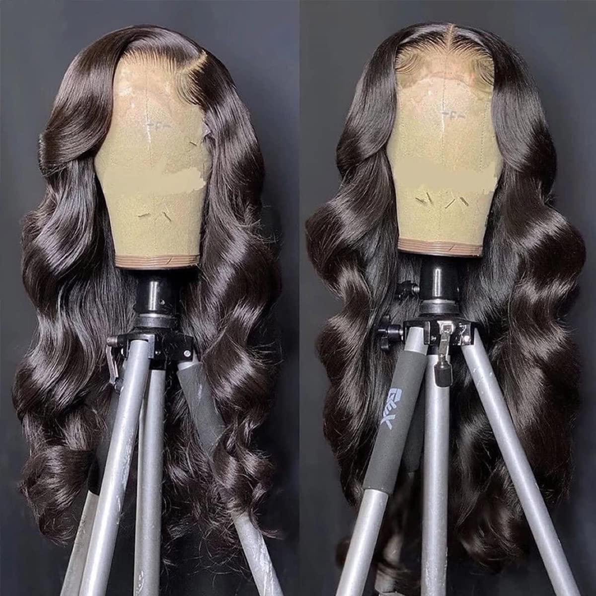 Body Wave Wig Real Virgin Human Hair 5x5 HD Lace Closure Wig