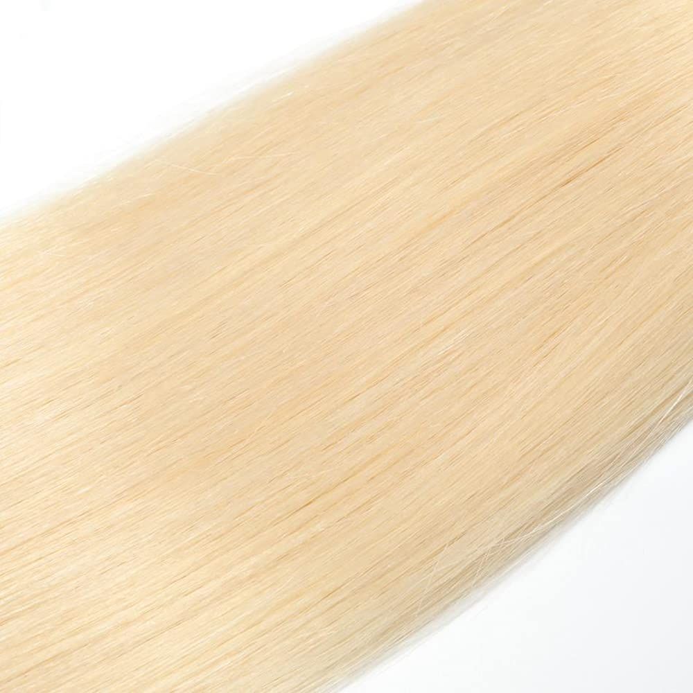 613 Blonde Color Peruvian Straight Hair Weave 3 Bundles - Idoli Hair