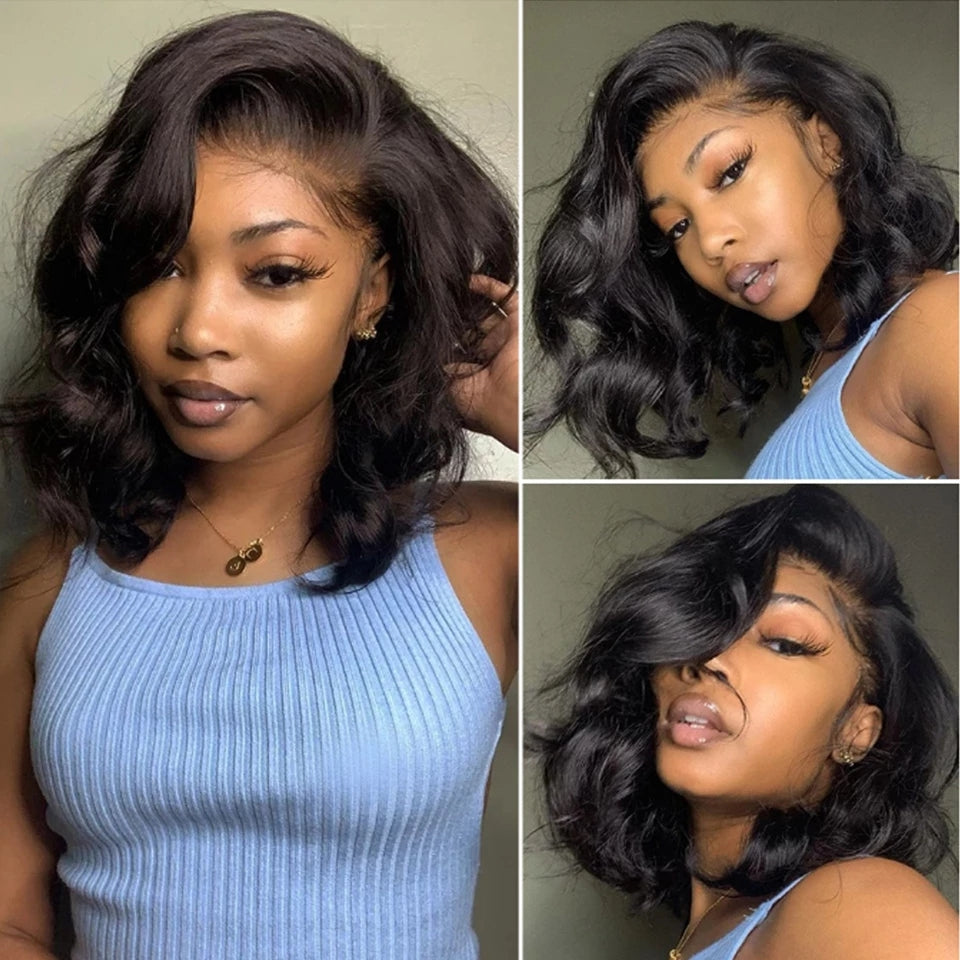 Body Wave Hair Bob Wig 13x4 Lace Front Wig