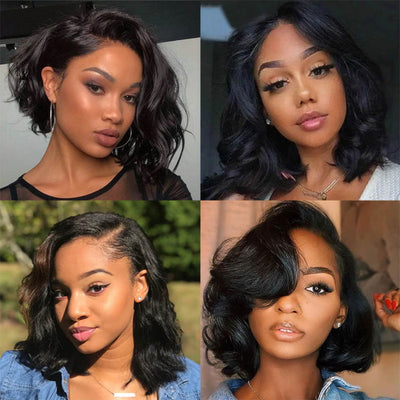 Body Wave Hair Bob Wig 13x4 Lace Front Wig