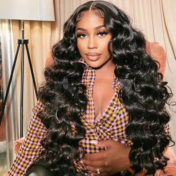 Idoli Loose Wave Wig Virgin Hair 4x4 Lace Closure Wig