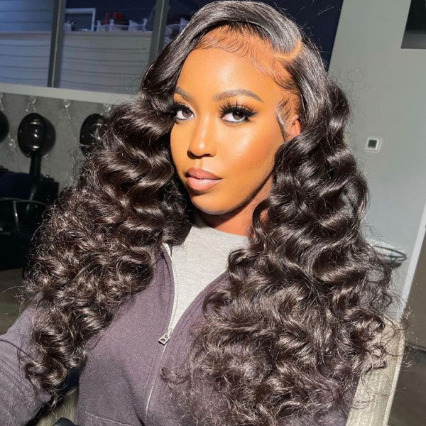 Idoli Loose Wave Wig Virgin Hair 4x4 Lace Closure Wig