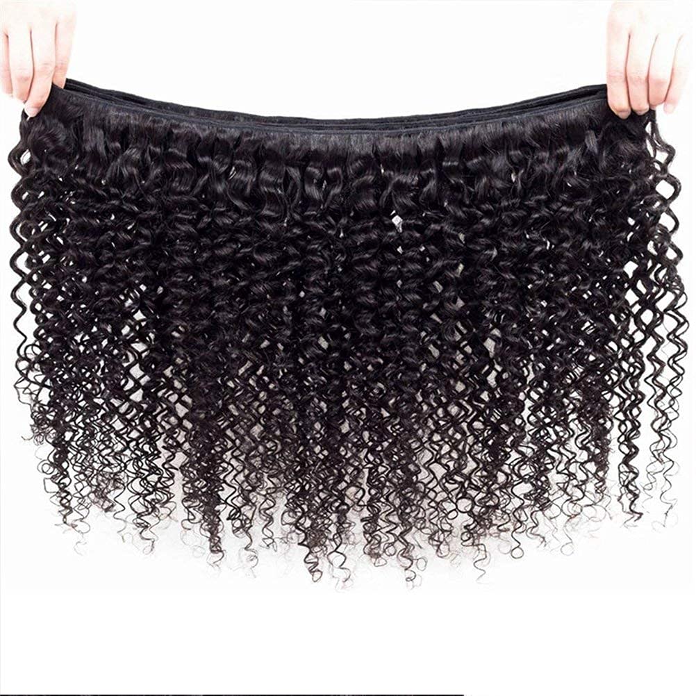 Idoli Indian Curly Hair 3 Bundles with Closure