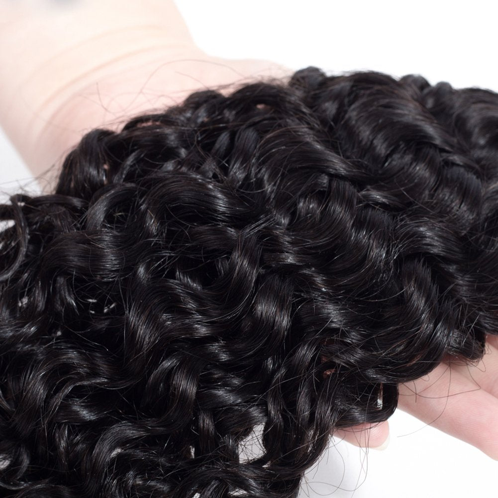 Idoli Indian Curly Hair 4 Bundles 10A Virgin Hair Weave