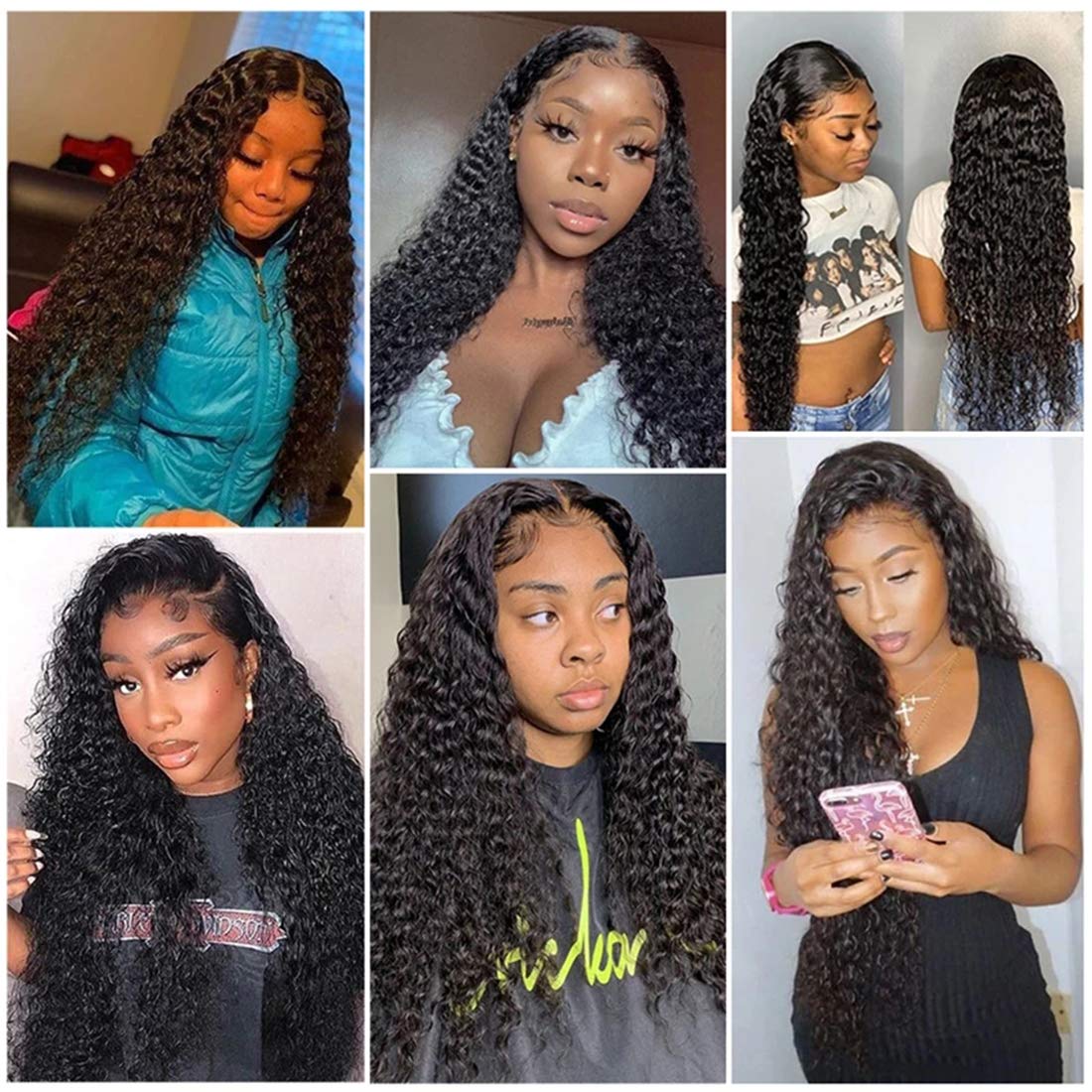 Idoli Deep Wave Hair 3 Bundle Deals Virgin Malaysian Hair