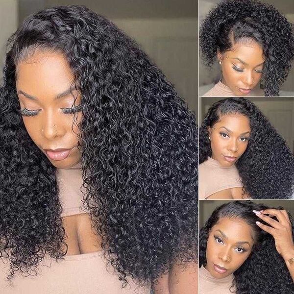 Idoli Deep Wave Wig Malaysian Virgin Hair Lace Front Wig