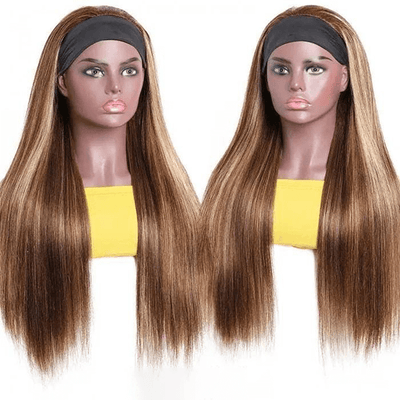 Idoli Hair Highlights Headband Straight Hair Wig