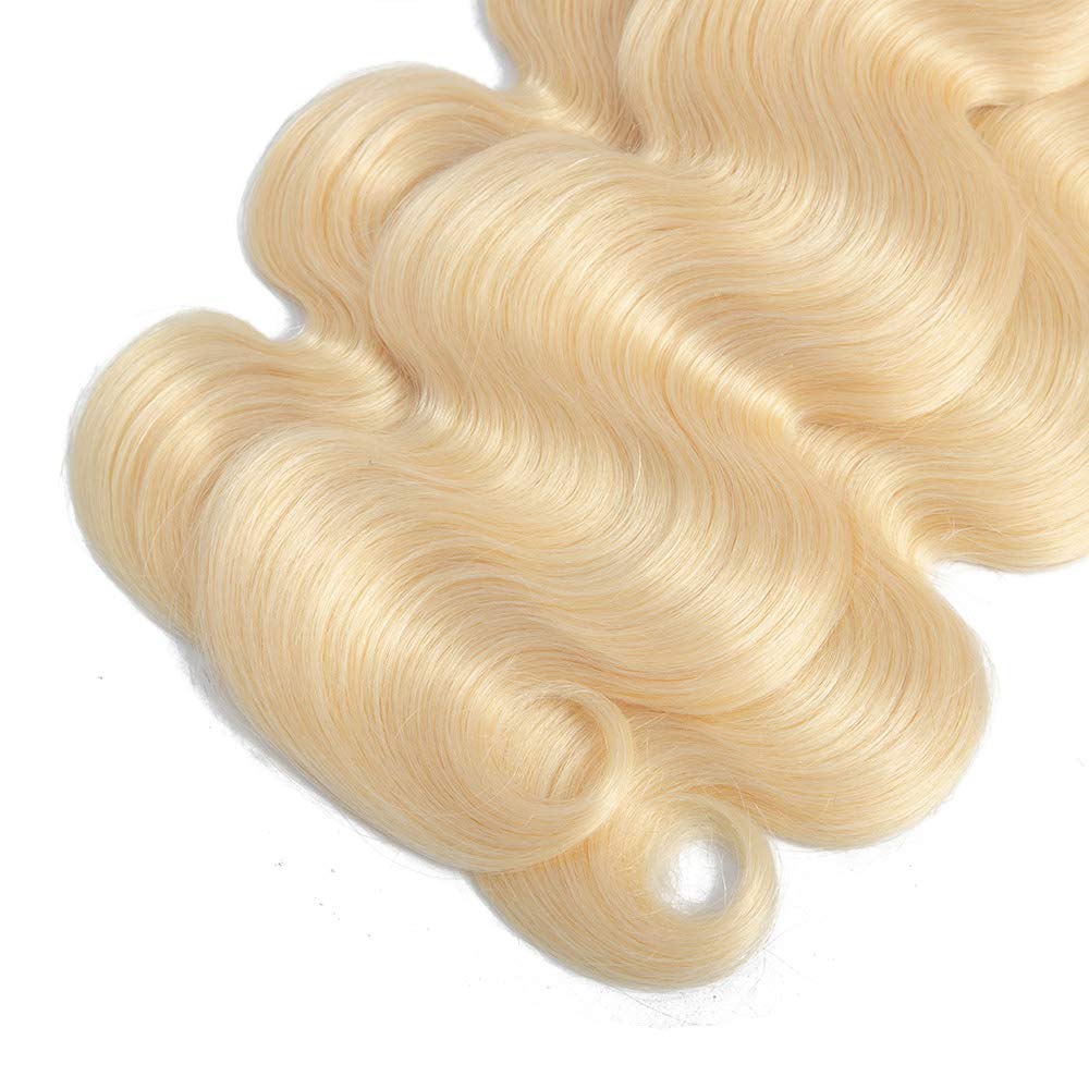 Idoli Indian Body Wave 3 Bundles 613 Blonde Hair