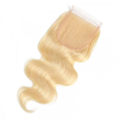 Idoli 613 Blonde Hair Body Wave Blonde Hair Lace Closure - Idoli Hair