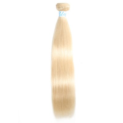 613 Blonde Brazilian Straight Hair Weave 1 Bundle Human Hair - Idoli Hair