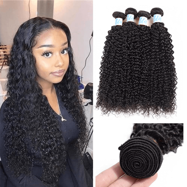 Idoli Brazilian Curly Hair 4 Bundles 10A Virgin Hair Weave - Idoli Hair