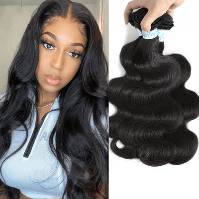 Idoli Indian Virgin Human Hair Weave Body Wave Hair 3 Bundles