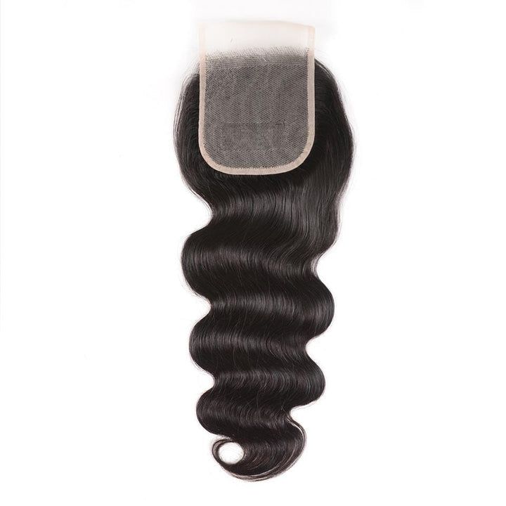 Body Wave Closure Peruvian Virgin Hair 4x4 Lace Closure - Idoli Hair