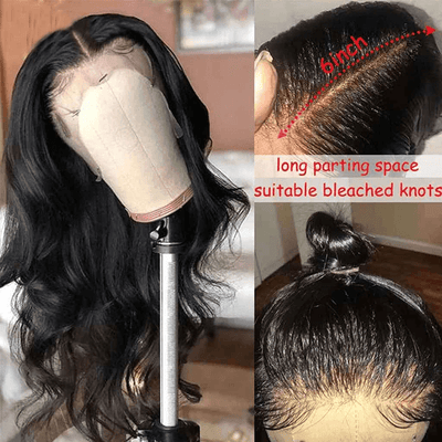 Virgin Human Hair Body Wave Wig 13x6 Lace Front Wig