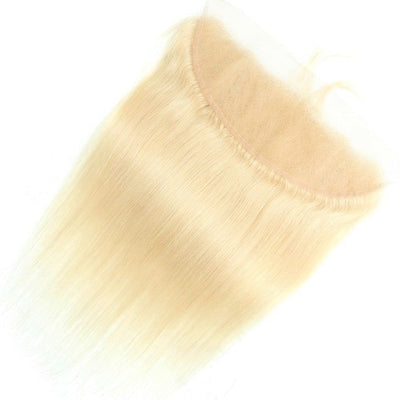 Idoli Brazilian Straight Hair 13x4 Lace Frontal 613 Blonde Color - Idoli Hair