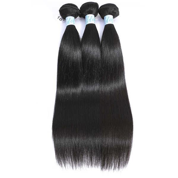 Idoli Brazilian Straight Hair 3 Bundles 10A Virgin Hair Weave - Idoli Hair