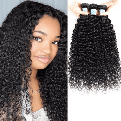 Idoli Brazilian Curly Hair 3 Bundles with Closure - Idoli Hair