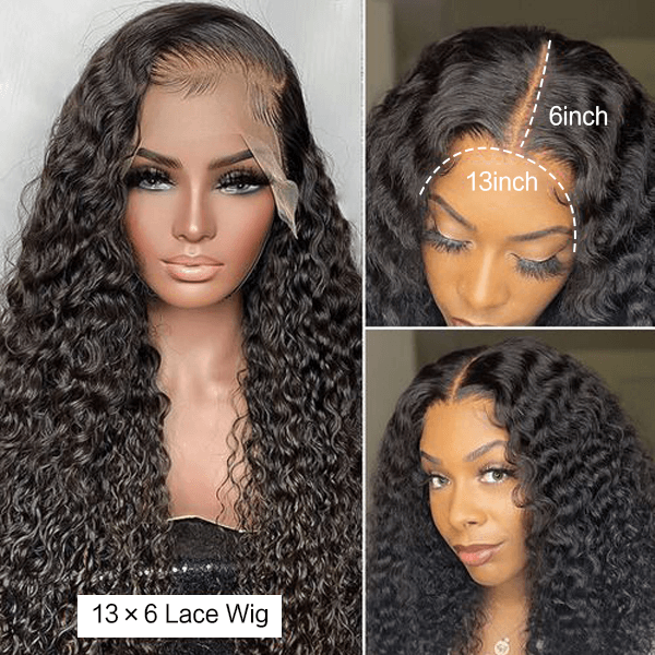 Idoli Brazilian Curly Wig 13x6 Lace Front Wig