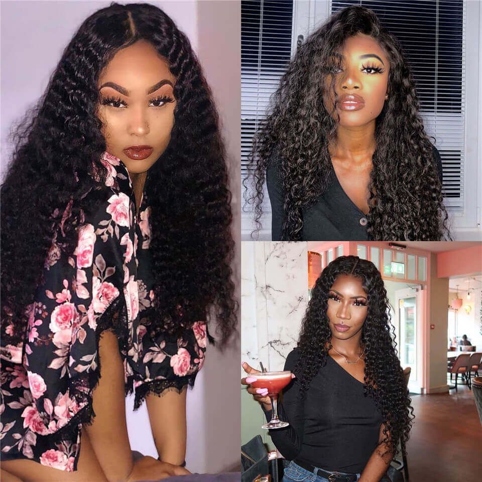 Idoli Deep Wave Hair 3 Bundle Deals Virgin Malaysian Hair - Idoli Hair