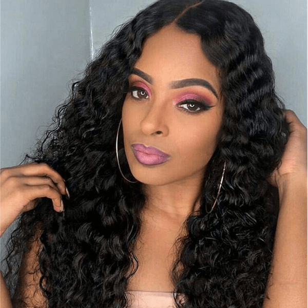 Idoli Deep Wave Hair 4 Bundles Virgin Peruvian Hair Weave - Idoli Hair