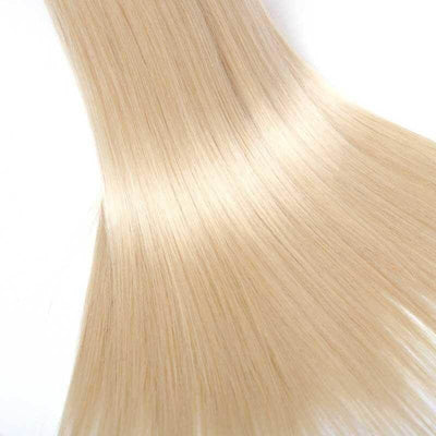 613 Blonde Brazilian Straight Hair Weave 1 Bundle Human Hair - Idoli Hair