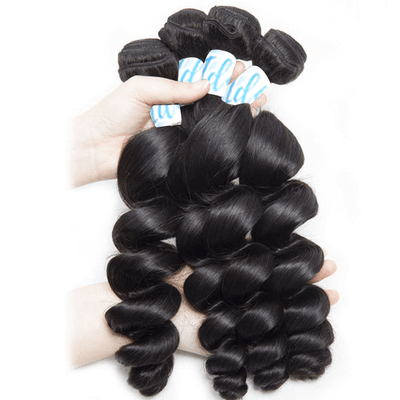 Idoli Brazilian Loose Deep Wave Hair 4 Bundles 10A Virgin Hair - Idoli Hair