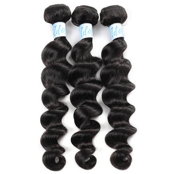 Idoli Brazilian Loose Deep Wave Hair 3 Bundles - Idoli Hair