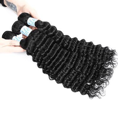 Idoli Brazilian Deep Wave Hair Weave 3 Bundles 10A Virgin Hair - Idoli Hair