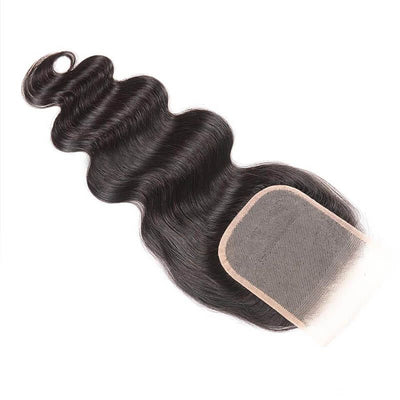 Body Wave Closure Peruvian Virgin Hair 4x4 Lace Closure - Idoli Hair