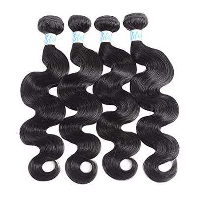 Idoli Peruvian Body Wave 4 Bundles 10A Human Hair Weave - Idoli Hair