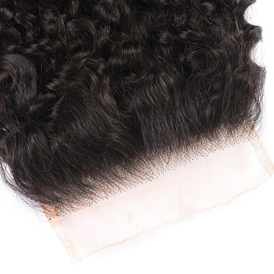 Peruvian Curly Hair Lace Closure 4x4 Swiss Lace Closure Human Hair - Idoli Hair