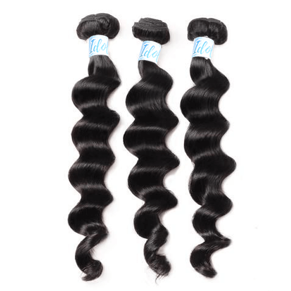 Loose Deep Wave Hair 3 Bundles 10A Virgin Peruvian Hair - Idoli Hair