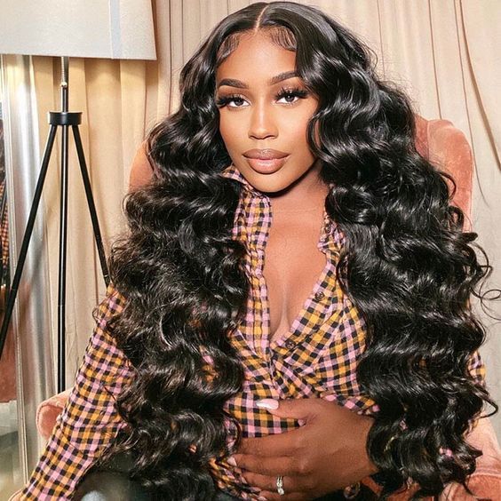 Peruvian Loose Wave Hair 3 Bundles with 4x4 Lace Closure - Idoli Hair