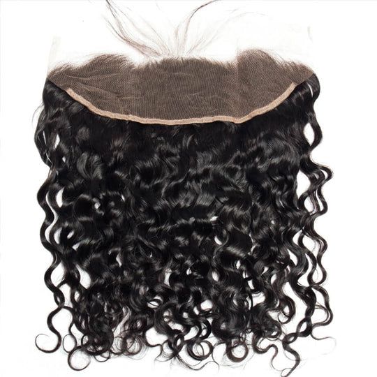 Water Wave Hair 13x4 Lace Frontal Peruvian Virgin Hair - Idoli Hair