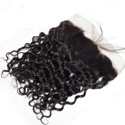 Water Wave Hair 13x4 Lace Frontal Peruvian Virgin Hair - Idoli Hair