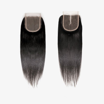 Brazilian Straight Hair Lace Closure 4x4 Swiss Lace Closure - Idoli Hair