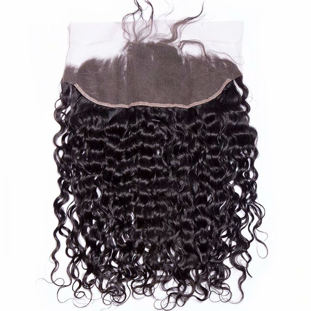 Brazilian Virgin Hair Water Wave 13x4 Lace Frontal - Idoli Hair