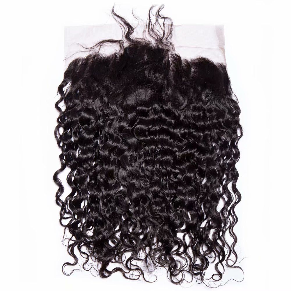 Brazilian Virgin Hair Water Wave 13x4 Lace Frontal - Idoli Hair