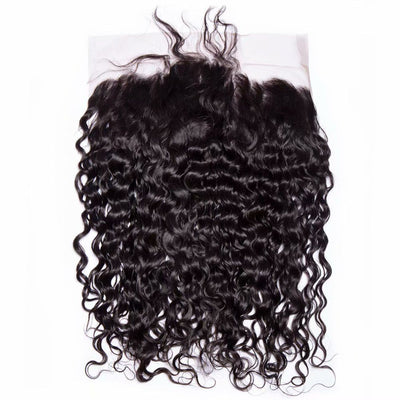 Brazilian Virgin Hair Water Wave 13x4 Lace Frontal - Idoli Hair